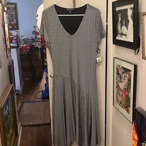 Large INC NWT asymmetrical dress